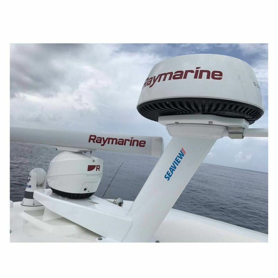 Sonar * | Seaview Dual Mount For Open Array Radar And Satdome