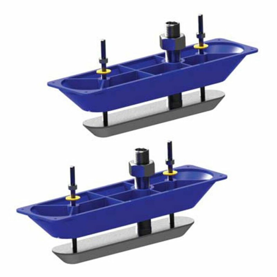 Sonar * | Simrad Dual 3D Thru-Hull Structurescan Transducers With Fairing Block