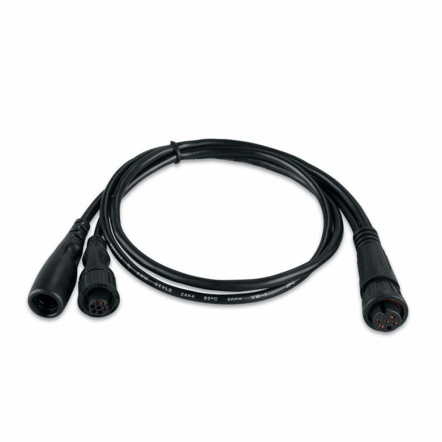 Fishfinder Accessories * | Garmin Female 6-Pin To Male 4-Pin Transducer Adapter Cable