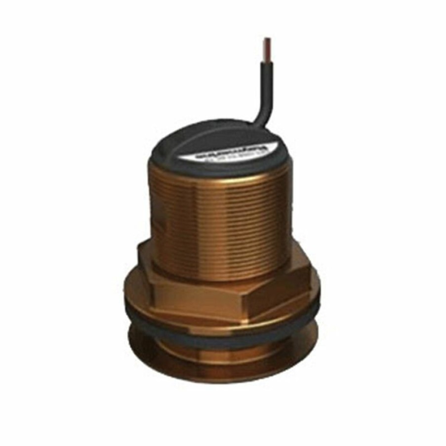 Sonar * | Raymarine Cpt-S Bronze Thru-Hull Element Chirp Sonar Transducer, 12 Degree Tilt