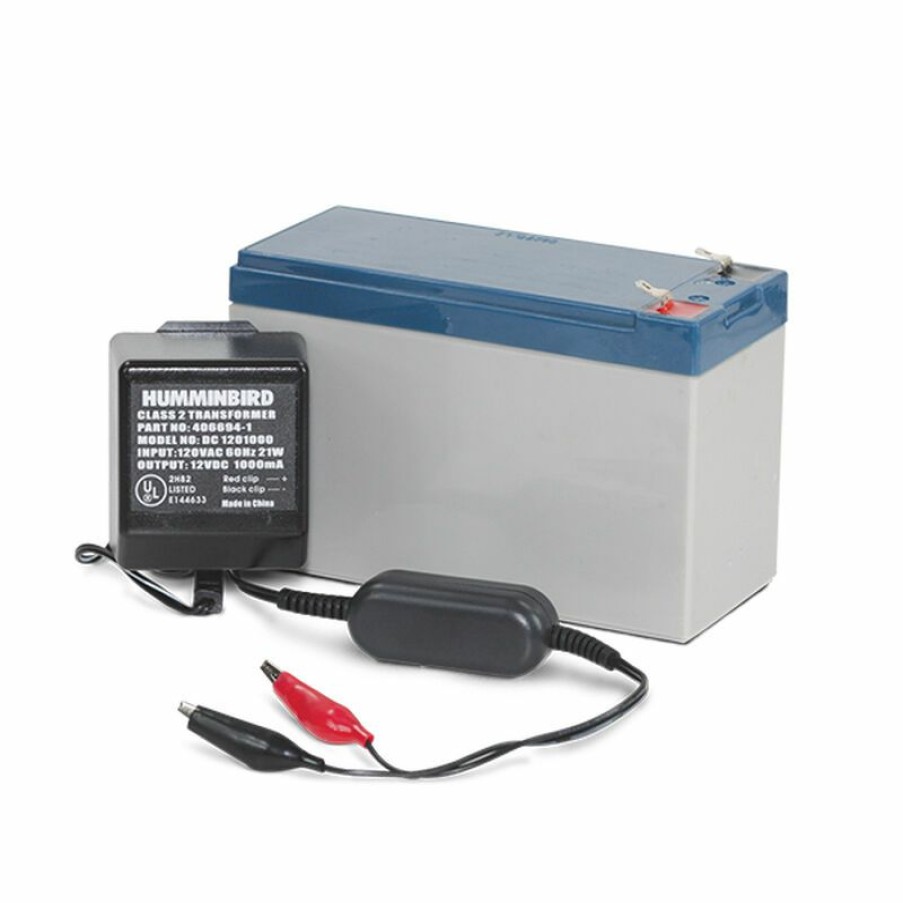 Fishfinder Accessories * | Humminbird Gel Cell Battery And Charger Kit