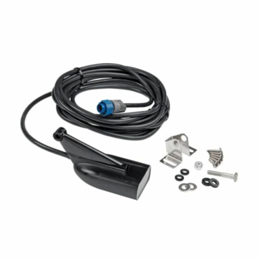 Sonar * | Lowrance Hdi Skimmer Transom Mount Transducer With Temperature